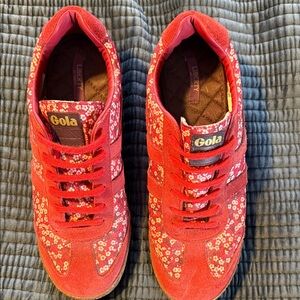 Gola x Liberty Red Floral Sneakers